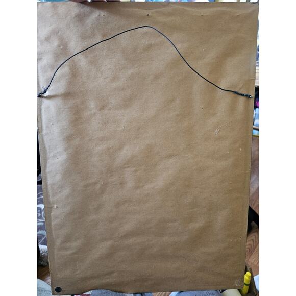 St Francis Of Assisi Embroidered Large Portrait Fawn Animals Quote Framed Matted - Picture 5 of 7